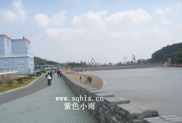护海大坝——紫色小雨